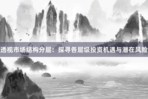 透视市场结构分层：探寻各层级投资机遇与潜在风险
