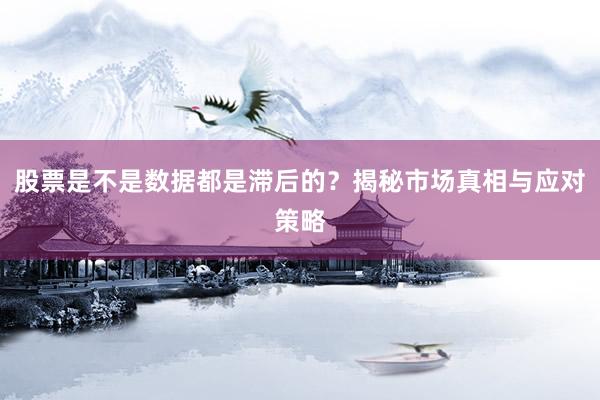 股票是不是数据都是滞后的？揭秘市场真相与应对策略
